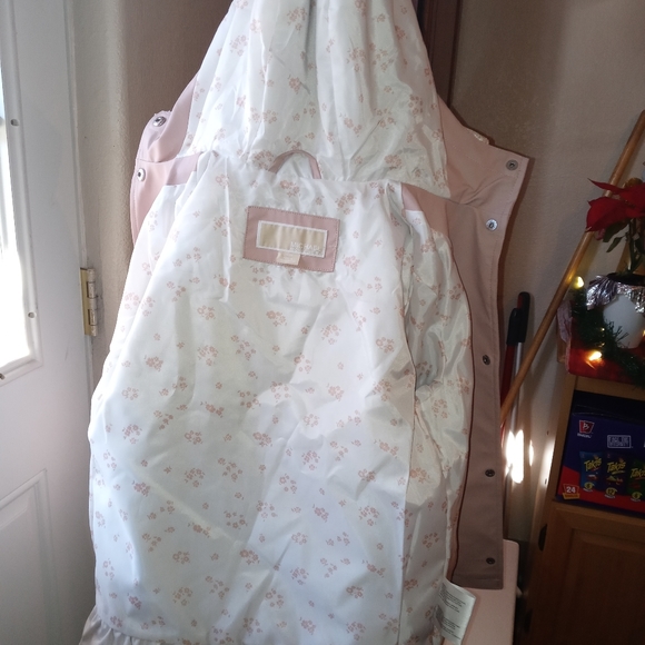 Michael Kors Raincoat Girls Size 10/12 - Picture 2 of 14